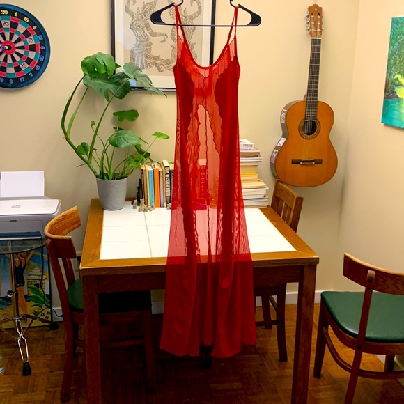 Super nice stripper dress - highest slit up the front - Picture 1 of 3